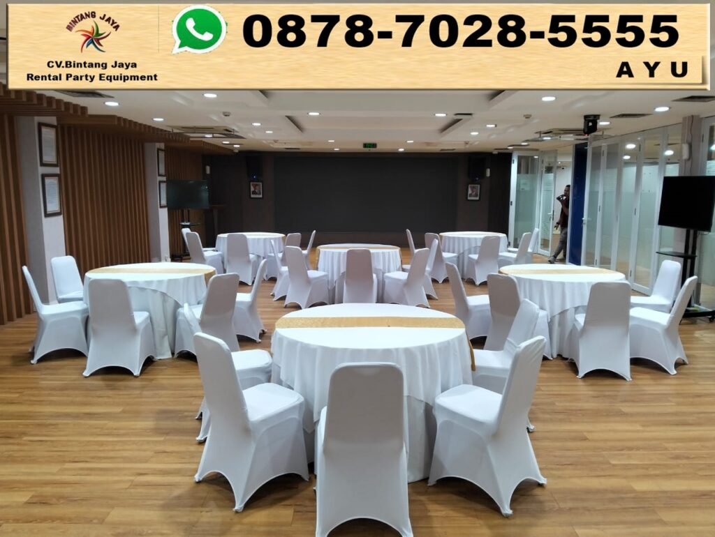 Rental Meja Ibm Dan Meja Bulat Serta Kursi Event PERTAMINA Shipping Jakarta