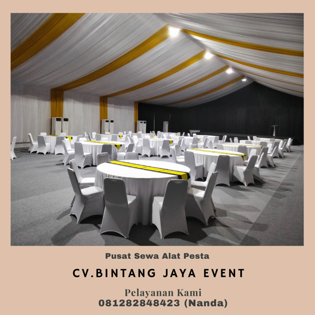 Rental Meja Type Bundar Aneka Diameter Bogor