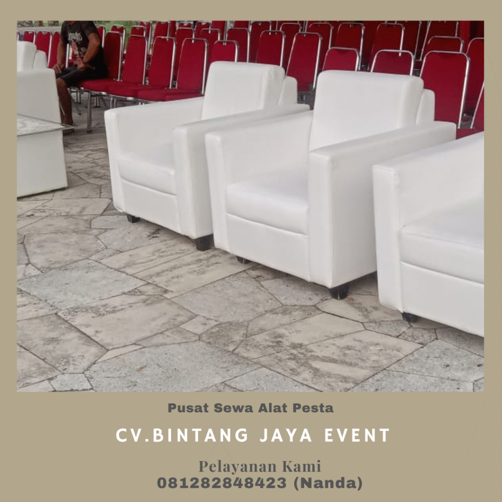 Rental Sofa Studio, Sofa Oval Dan Sofa Kotak Jakarta