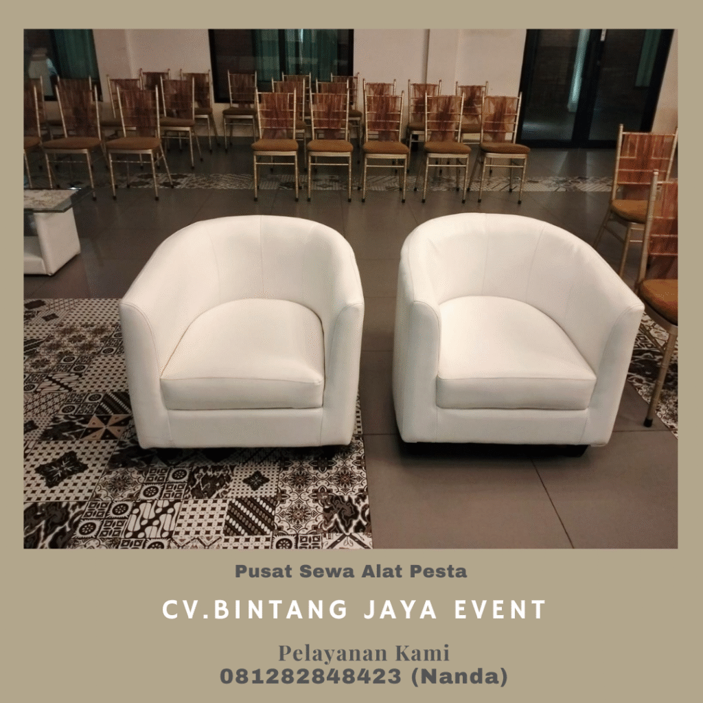 Rental Sofa Studio, Sofa Oval Dan Sofa Kotak Jakarta