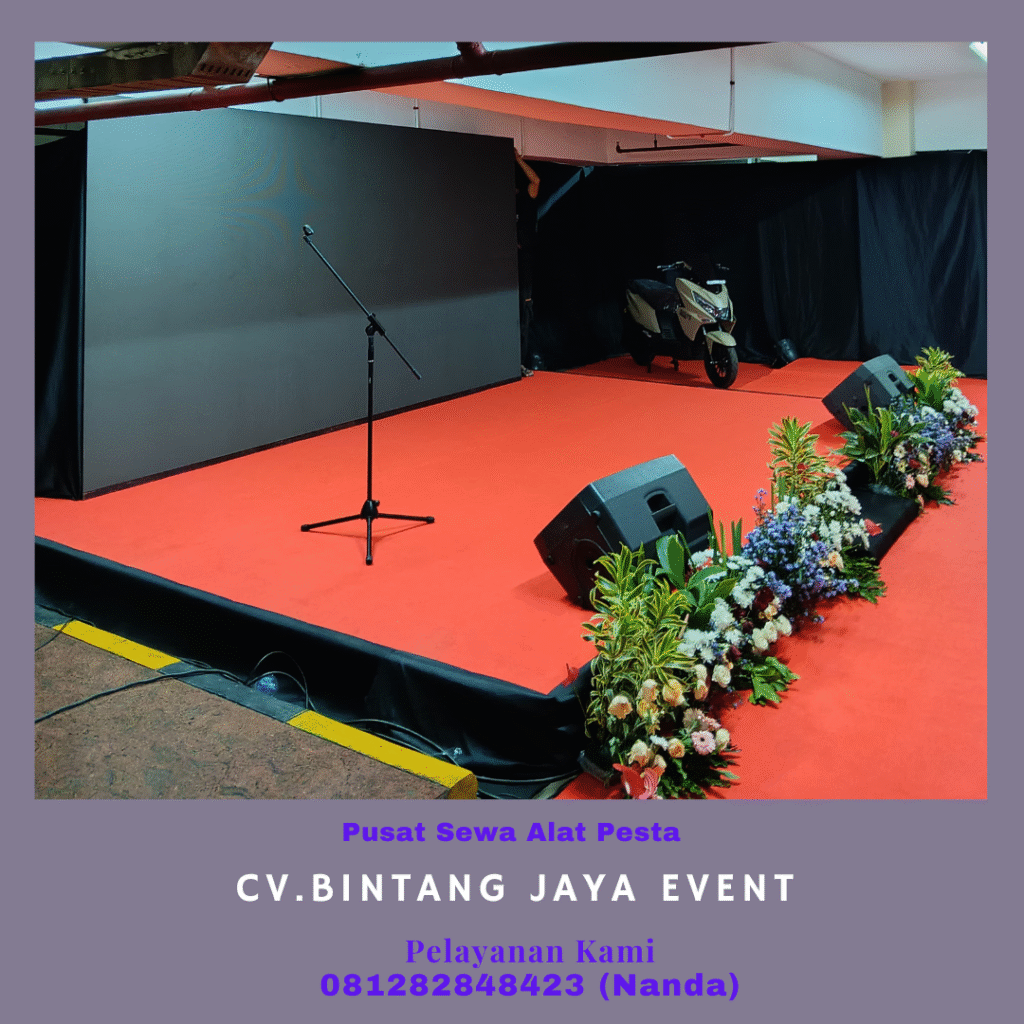 Sewa Panggung Portable Event Profesional Jakarta