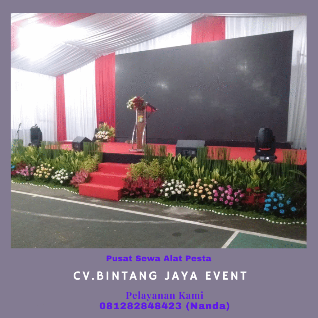 Sewa Panggung Portable Event Profesional Jakarta