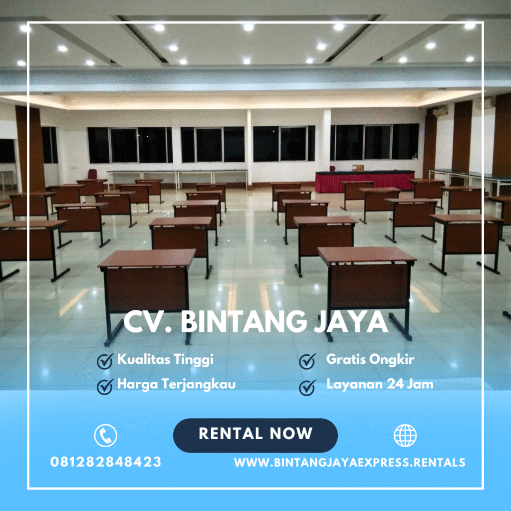 Jasa Sewa Meja Test Atau Meja Kelas Single Jabodetabek
