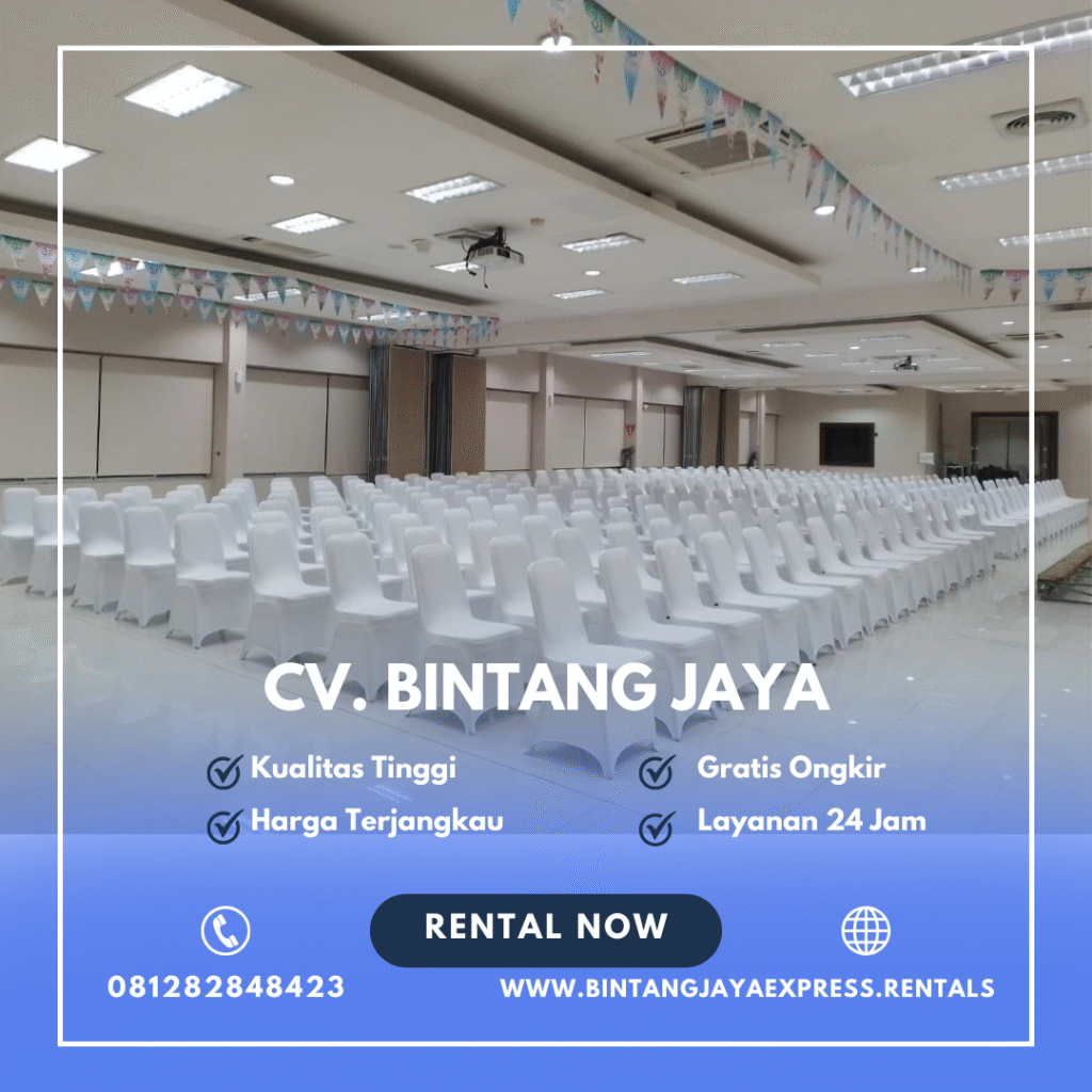 Pusat Rental Kursi Susun Stainless Termurah Di Jakarta Selatan