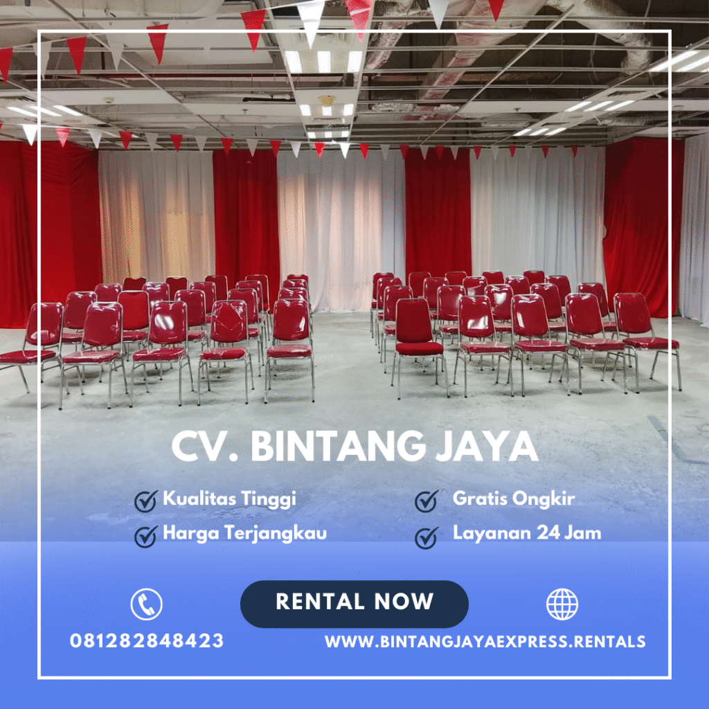 Pusat Rental Kursi Susun Stainless Termurah Di Jakarta Selatan