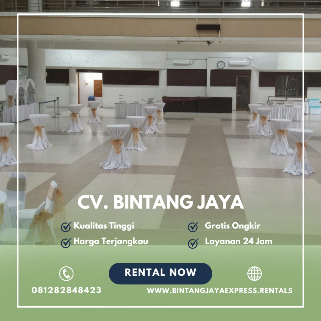 Rental Barstool Meja Cover Jabodetabek