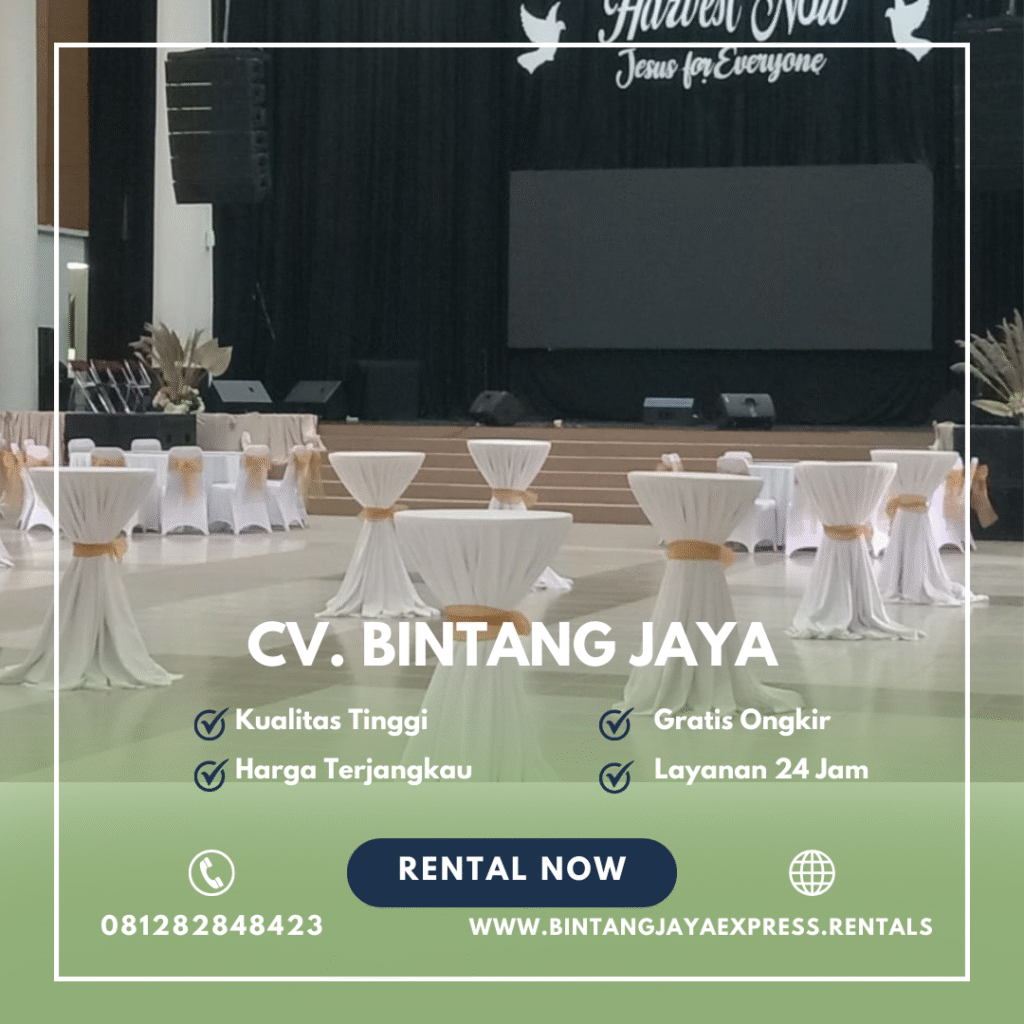 Rental Barstool Meja Cover Jabodetabek
