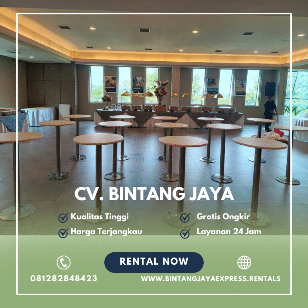 Rental Barstool Meja Cover Jabodetabek