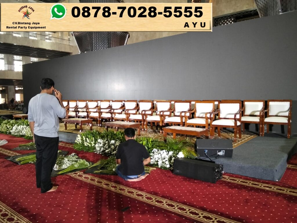Rental Kursi VIP Kayu Type Arm chairs Jabodetabek