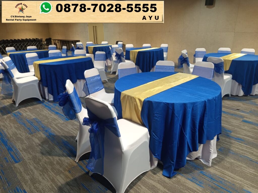 Rental Round Table Meja Bundar Diameter 120cm Jakarta