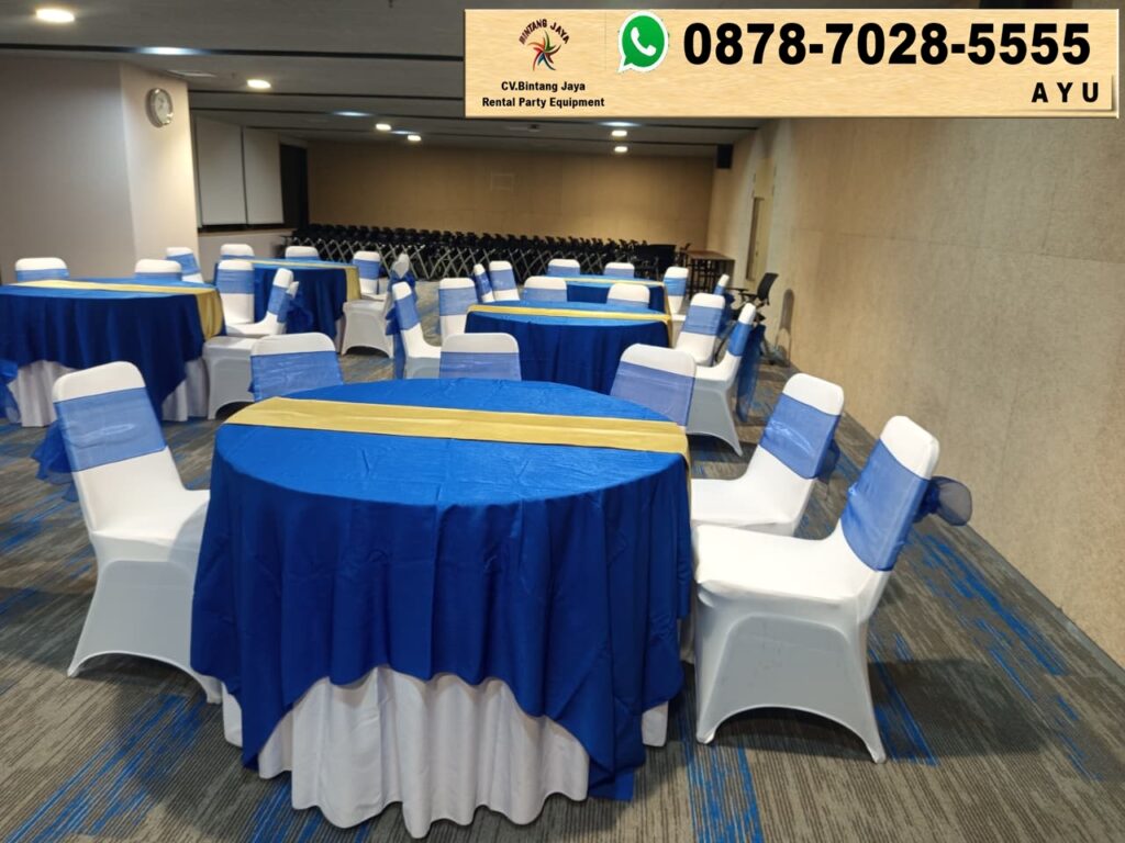 Rental Round Table Meja Bundar Diameter 120cm Jakarta