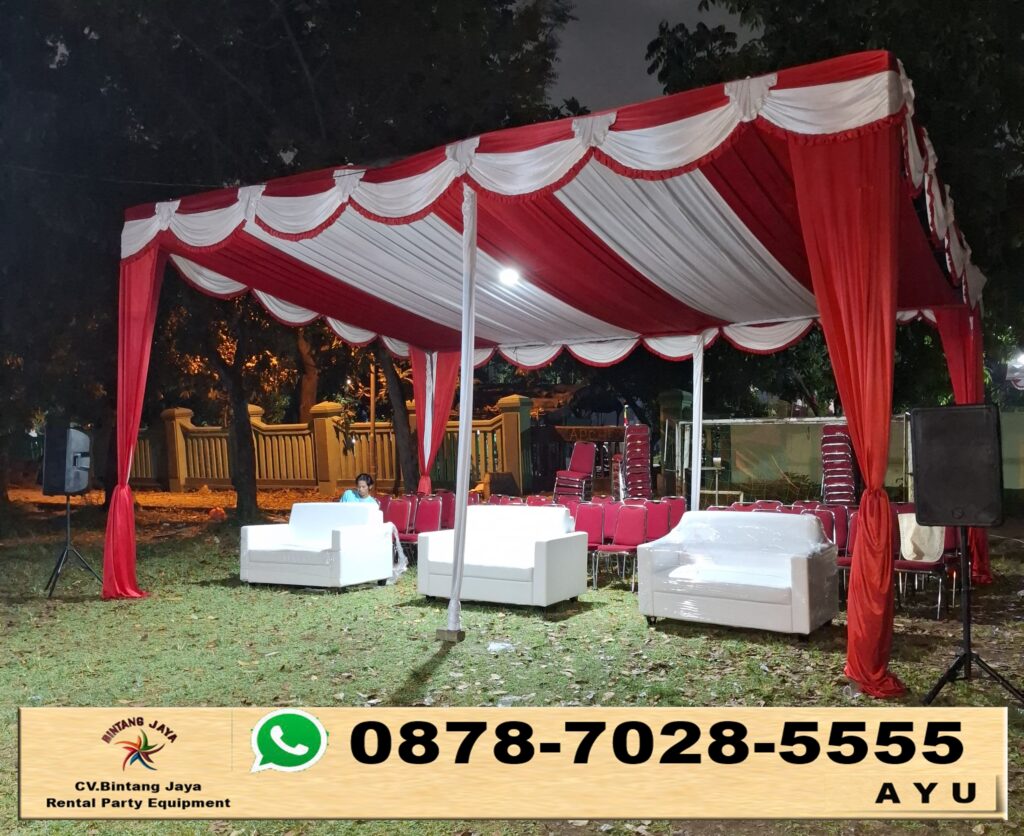 Rental Tenda Sarnafil Kerucut Dan Konvensional Serut Jakarta