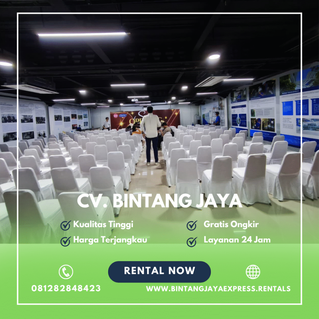 Sewa Kursi Stainless Busa Tebal Event Grand Sedayu Mall Jakarta