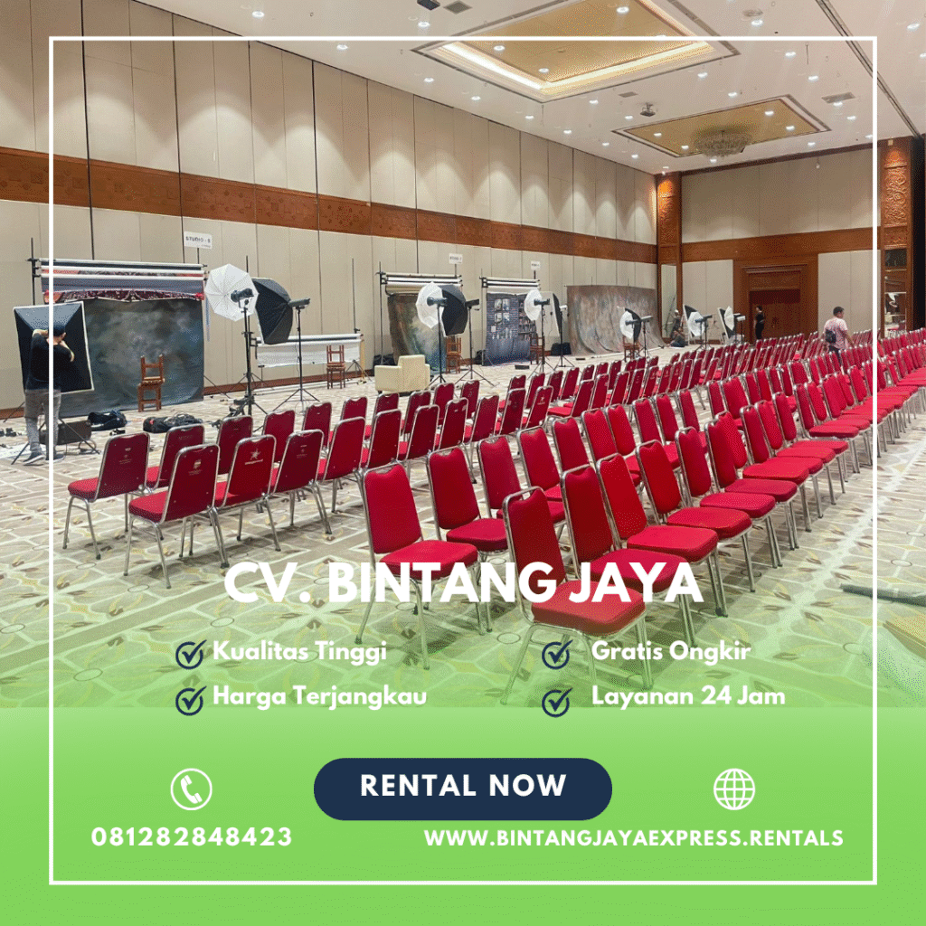 Sewa Kursi Stainless Busa Tebal Event Grand Sedayu Mall Jakarta