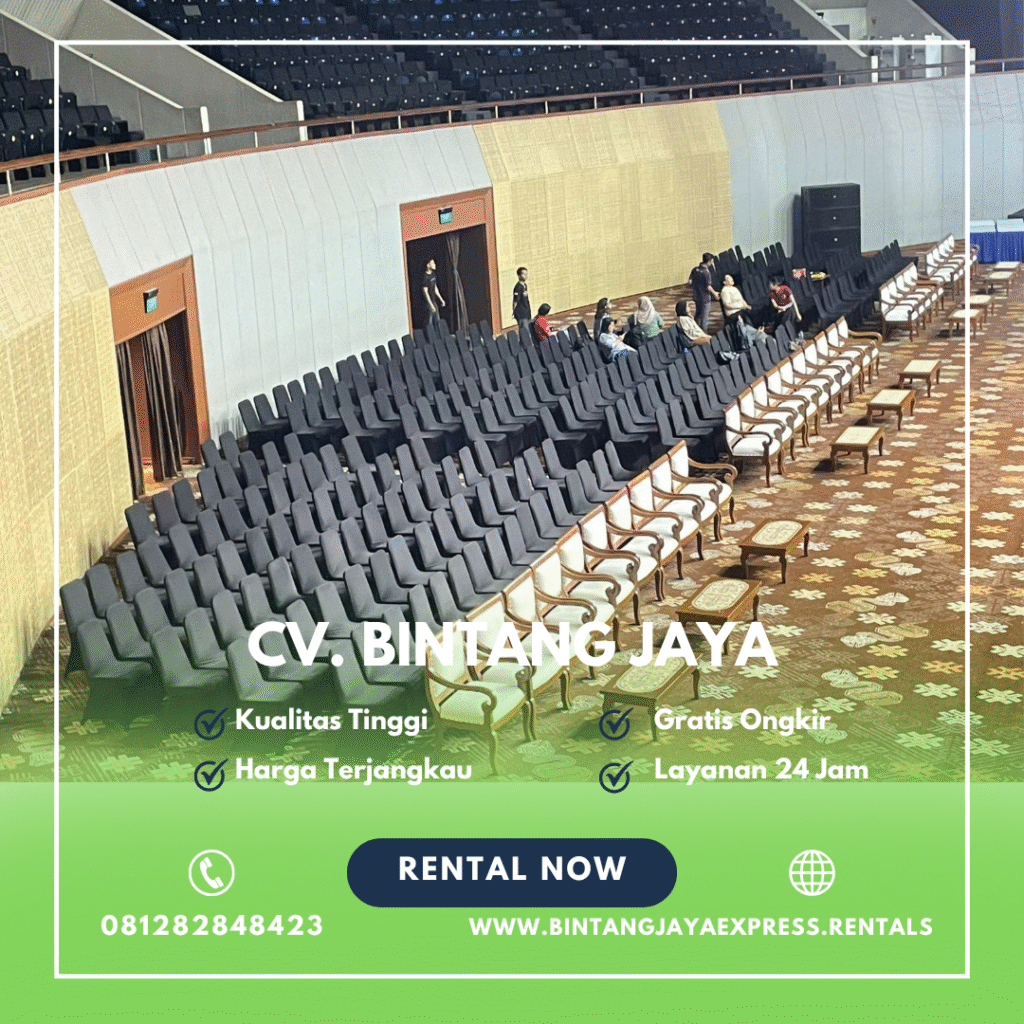 Sewa Kursi Stainless Busa Tebal Event Grand Sedayu Mall Jakarta