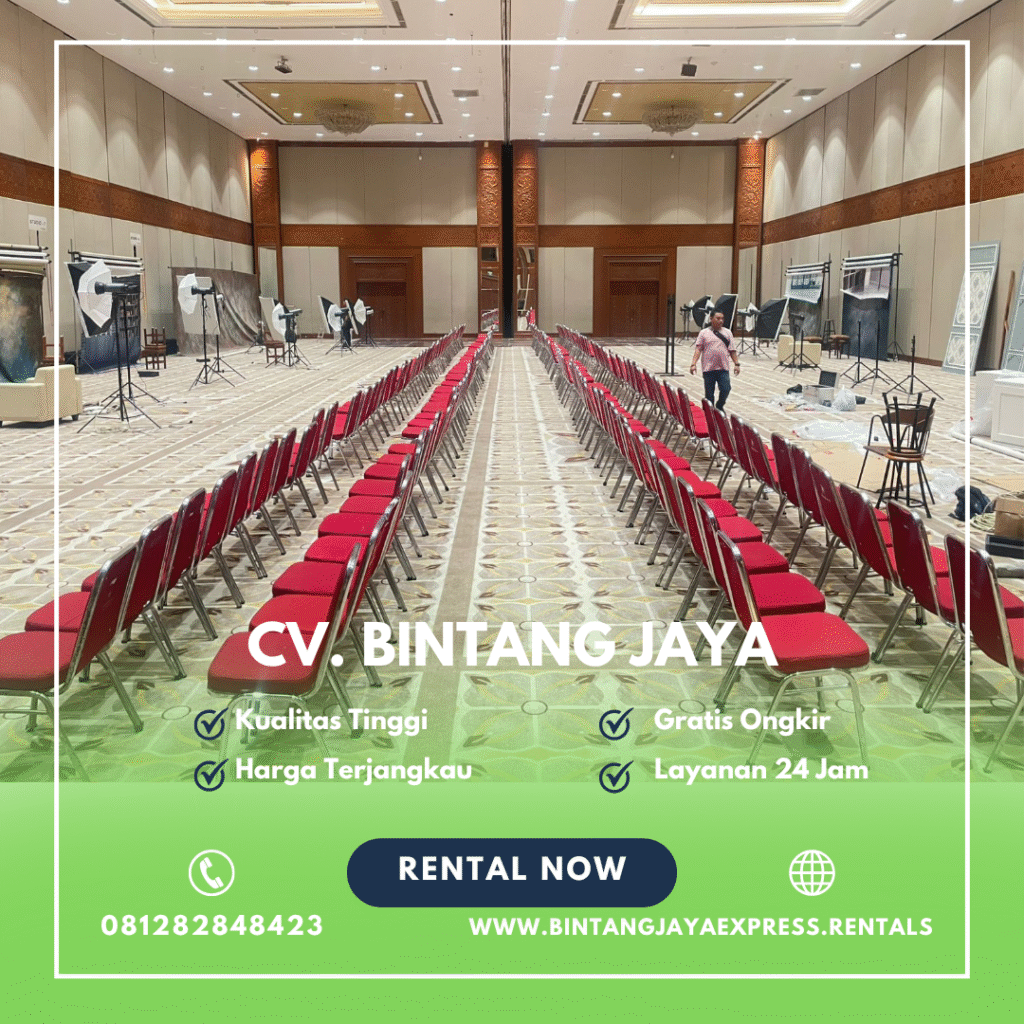 Sewa Kursi Stainless Busa Tebal Event Grand Sedayu Mall Jakarta