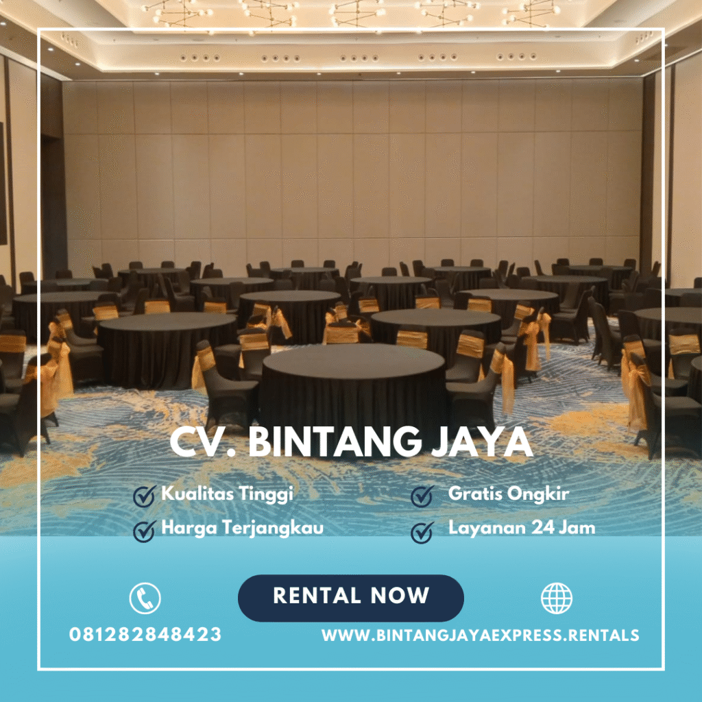 Sewa Round Table Dan Kursi Event Four Points Jakarta