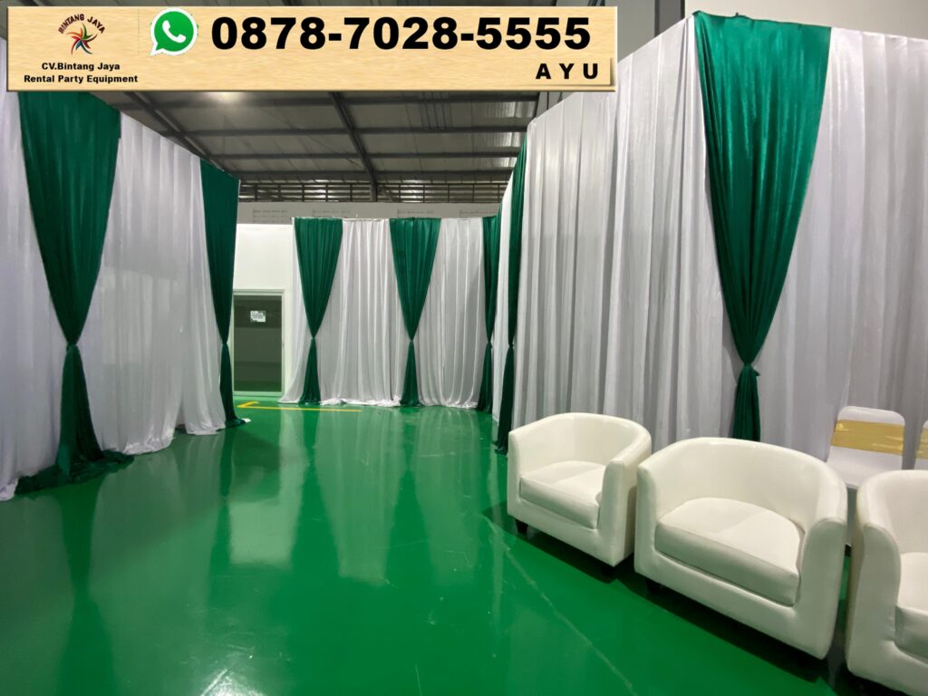 Sewa Sofa Type Single Putih Minimalis Depok