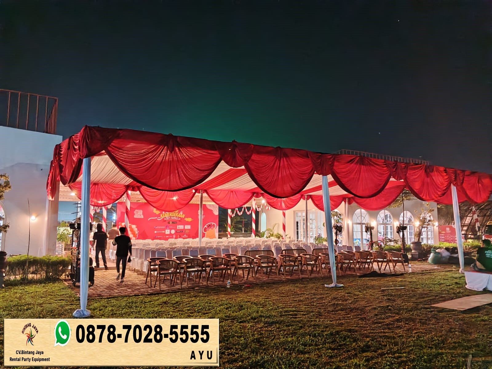 Sewa Tenda Plafon Tenda Bazar Dan Tenda Sarnafil Putih Jakarta