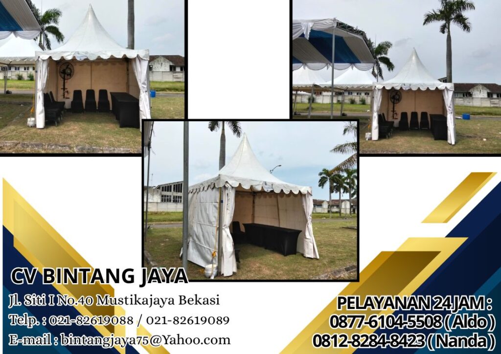 Jasa sewa tenda sarnafil berkualitas jakarta selatan