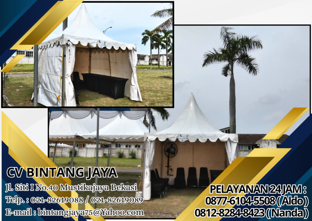 Jasa sewa tenda sarnafil berkualitas jakarta selatan