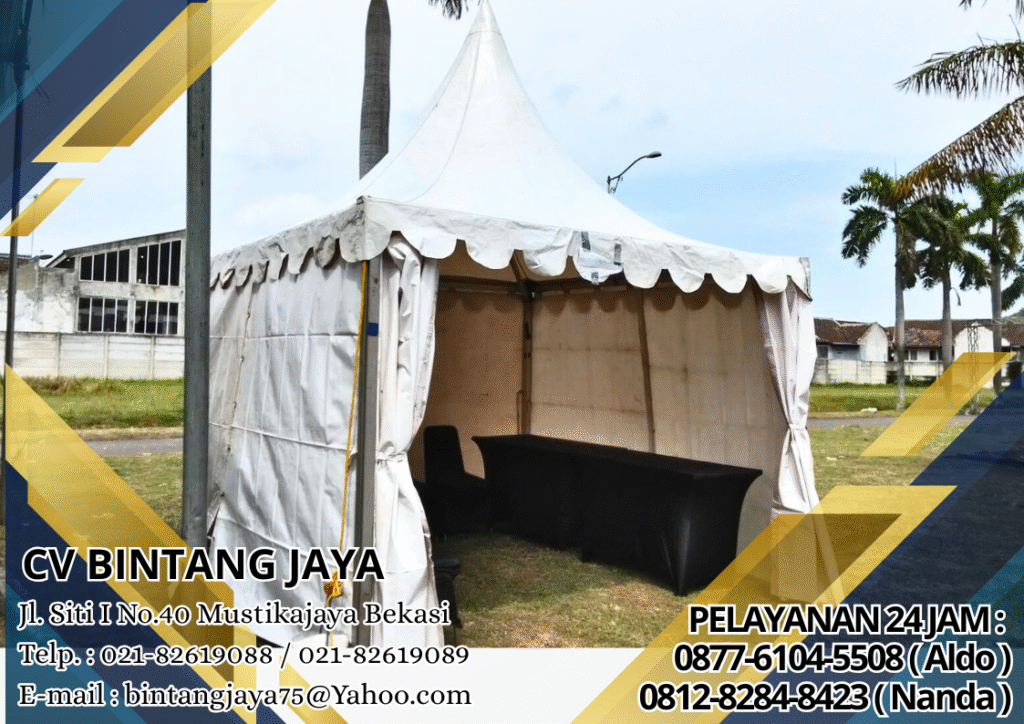 Jasa sewa tenda sarnafil berkualitas jakarta selatan