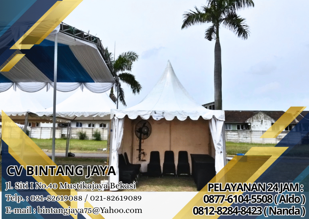 Jasa sewa tenda sarnafil berkualitas jakarta selatan