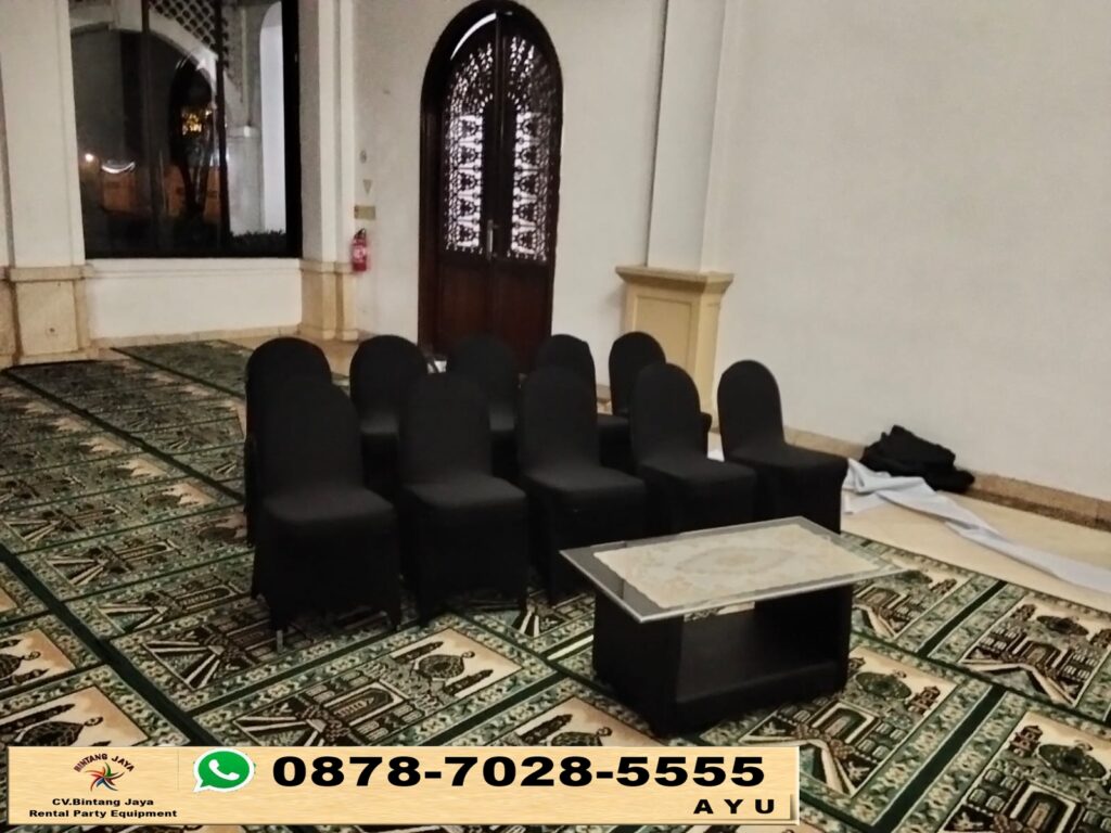 Pusat Rental Meja VIP Kaca Frame Stainless Jakarta