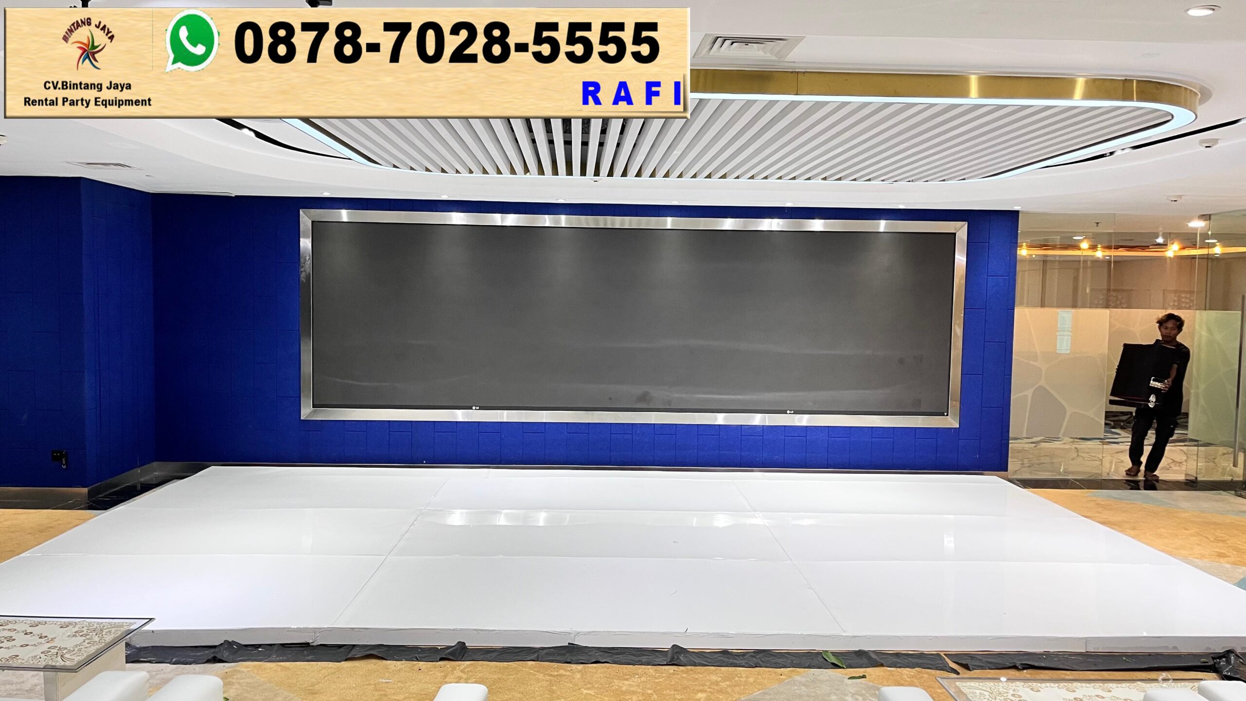 Rental Panggung Pendek Indoor Jakarta Bekasi