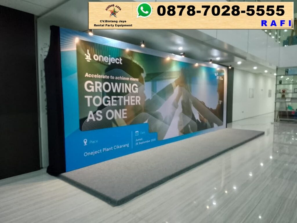 Rental Panggung Pendek Indoor Jakarta Bekasi