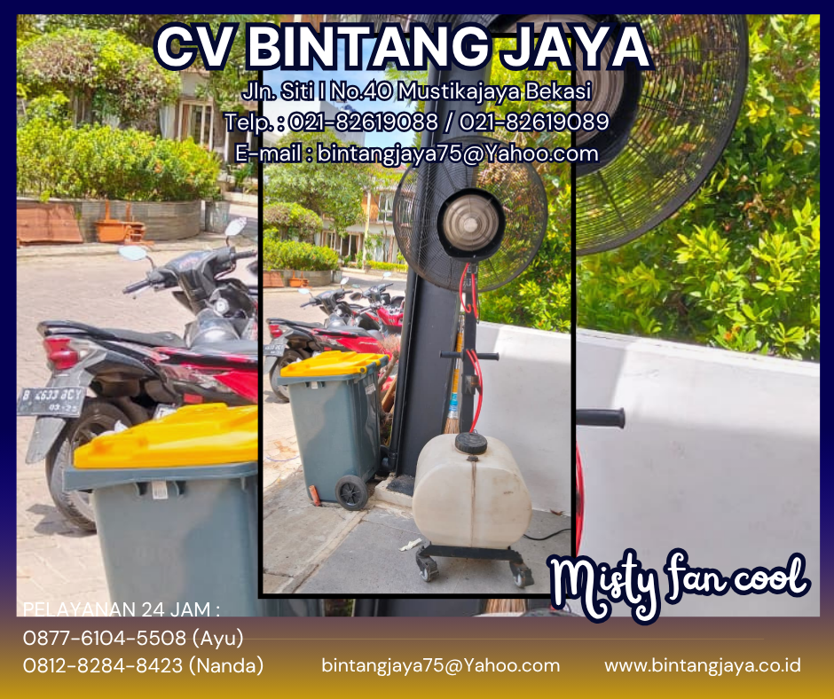 PUSAT JASA SEWA MISTY FAN KIPAS UAP AIR SEJUK JAKARTA