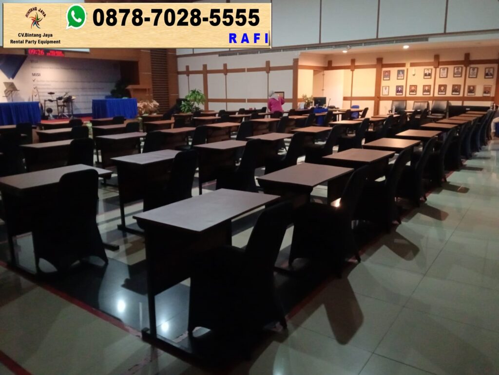 Jasa Sewa Meja Test Warna Coklat Jakarta