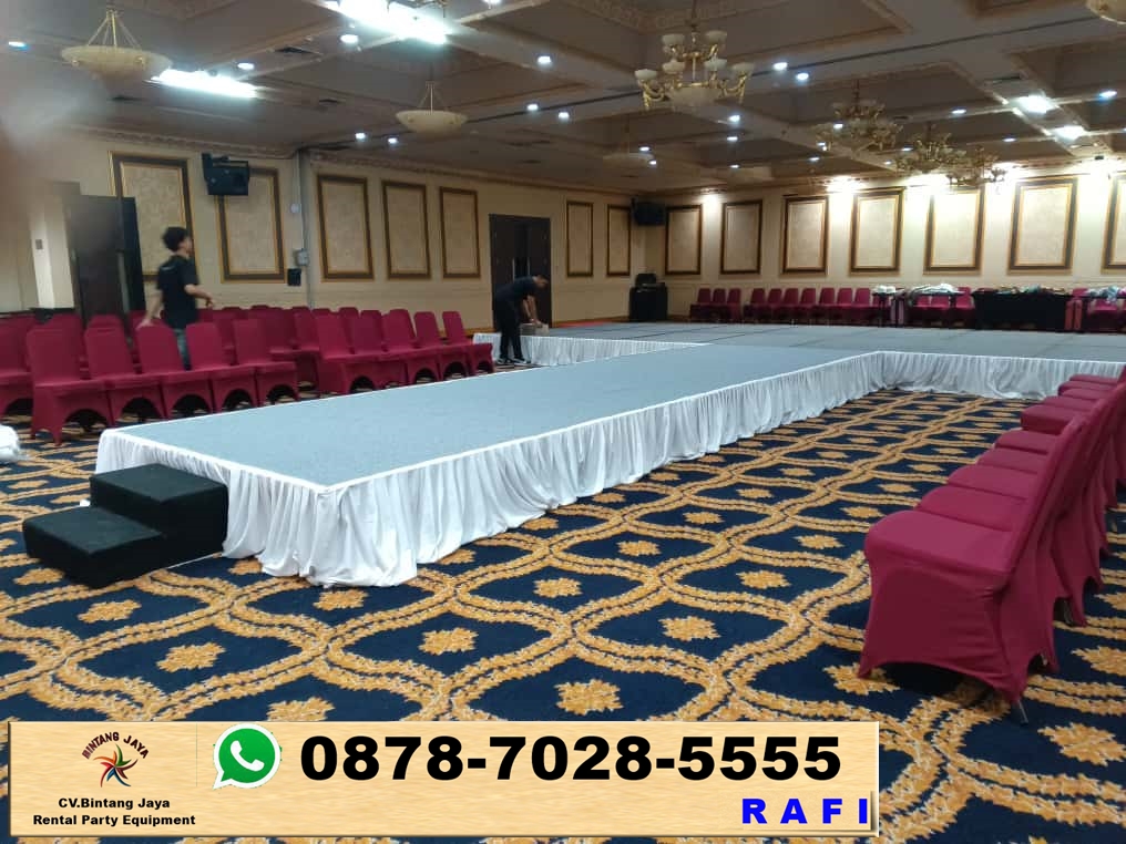 Jasa Sewa Panggung Indoor Event Golden Boutique Hotel Jakarata