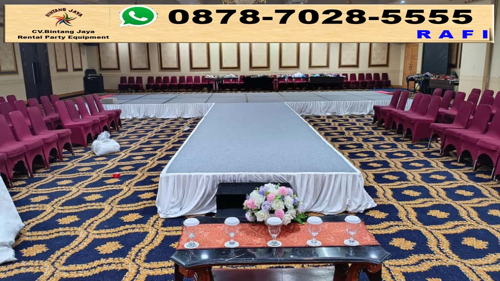 Jasa Sewa Panggung Indoor Event Golden Boutique Hotel Jakarata