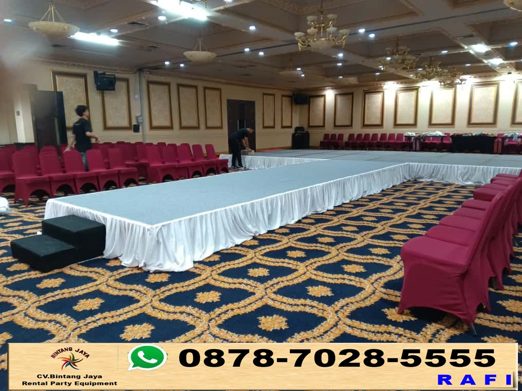 Jasa Sewa Panggung Indoor Event Golden Boutique Hotel Jakarata