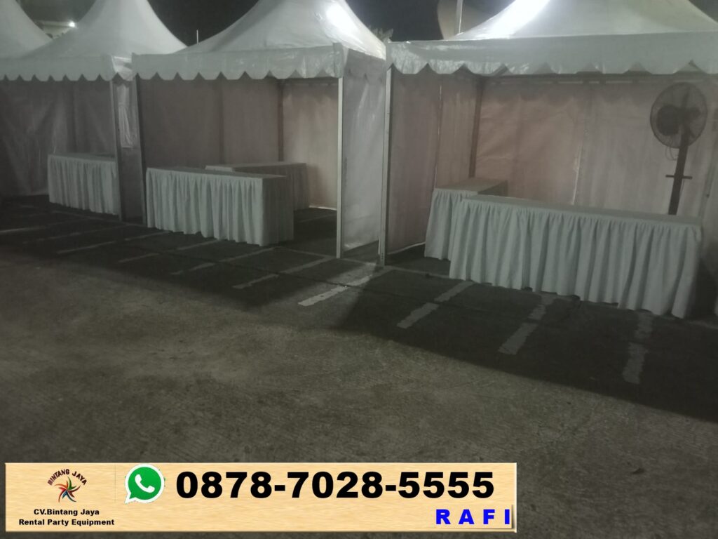 Layanan Sewa Tenda Kerucut Event Bazar Jaksel