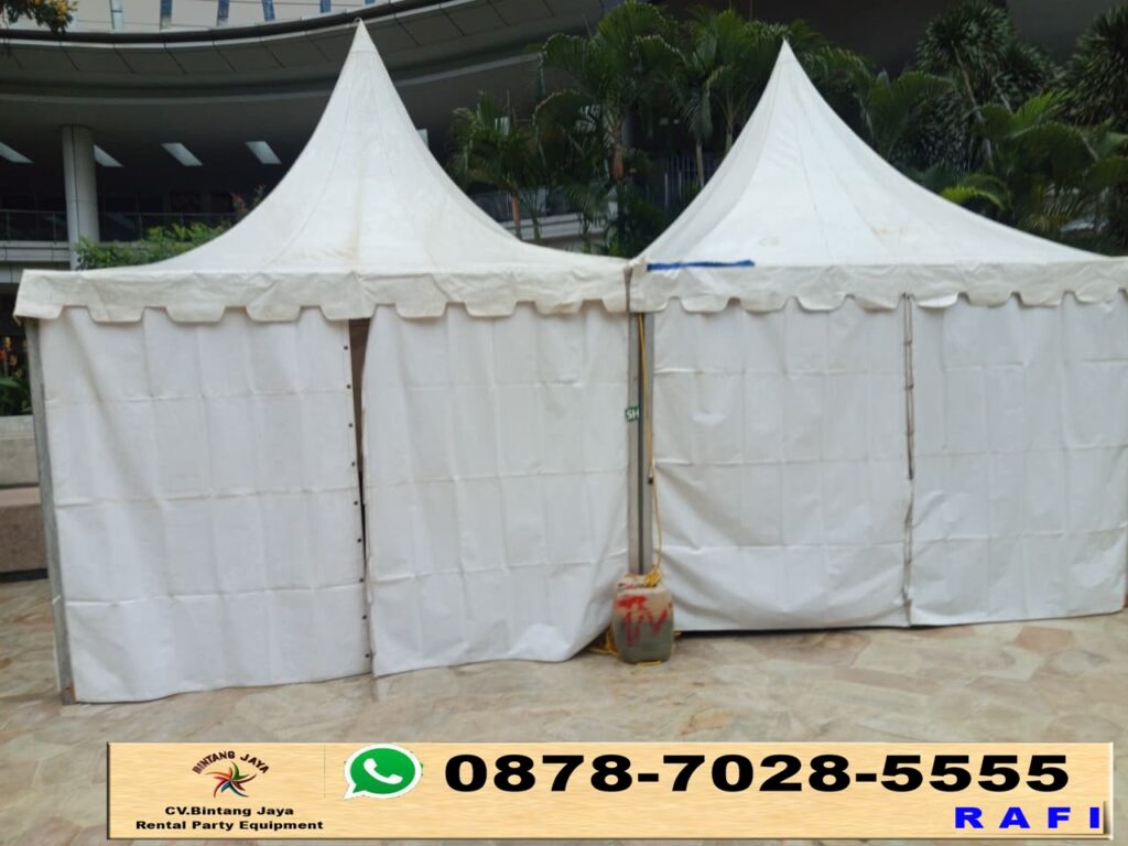 Layanan Sewa Tenda Kerucut Event Bazar Jaksel