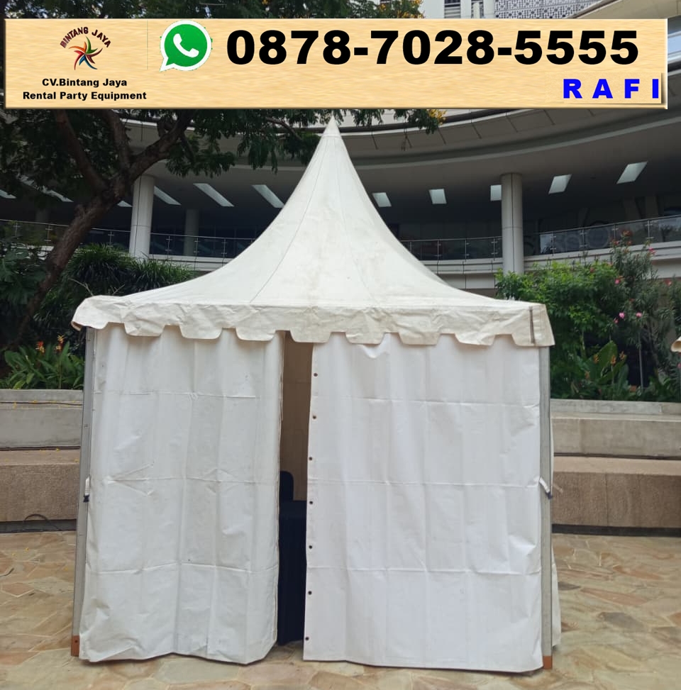 Layanan Sewa Tenda Kerucut Event Bazar Jaksel