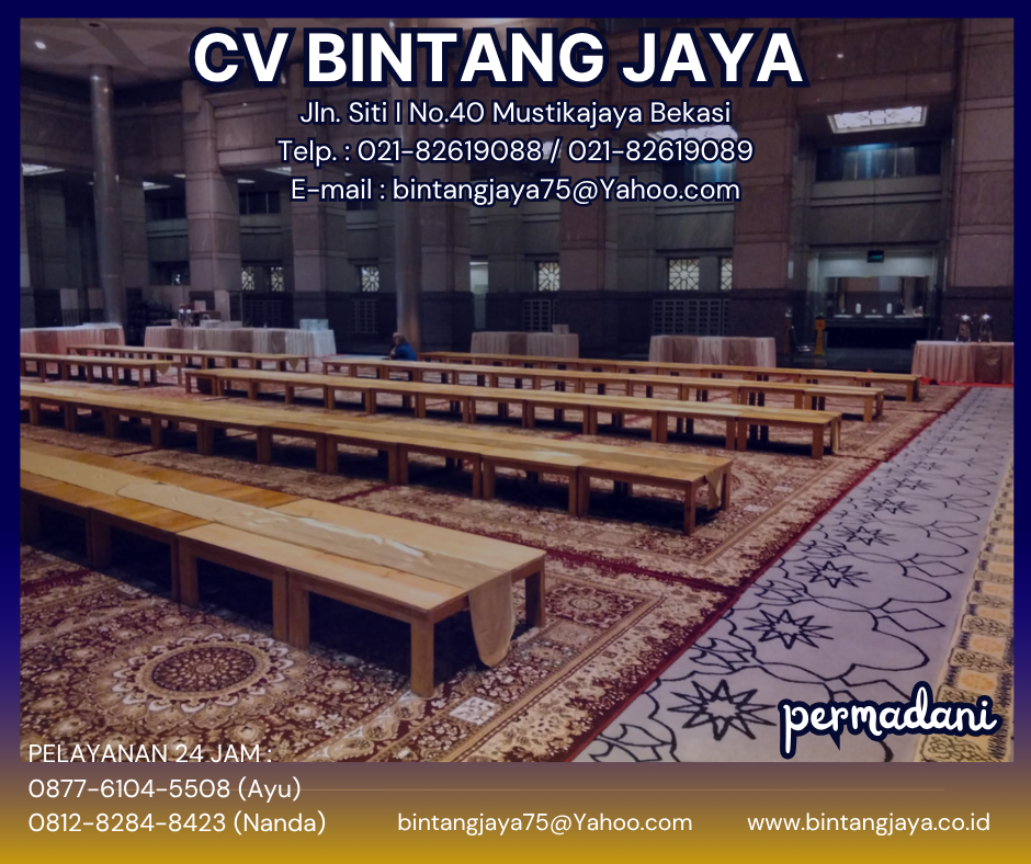 PUSAT SEWA ANEKA MODEL DAN WARNA KARPET STANDAR DAN PERMADANI JAKARTA