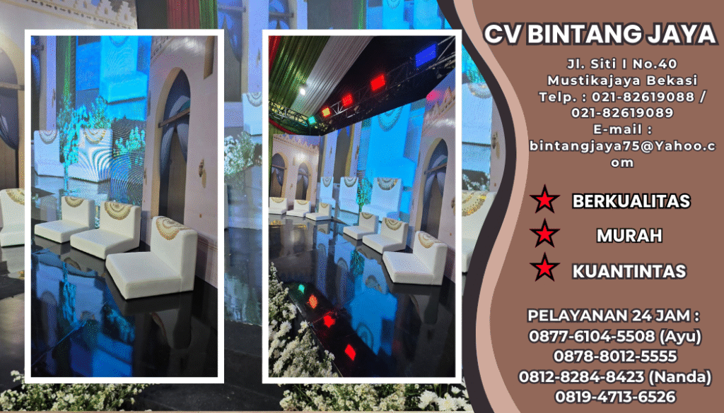 PUSAT SEWA SOFA LESEHAN PUTIH KARAWANG