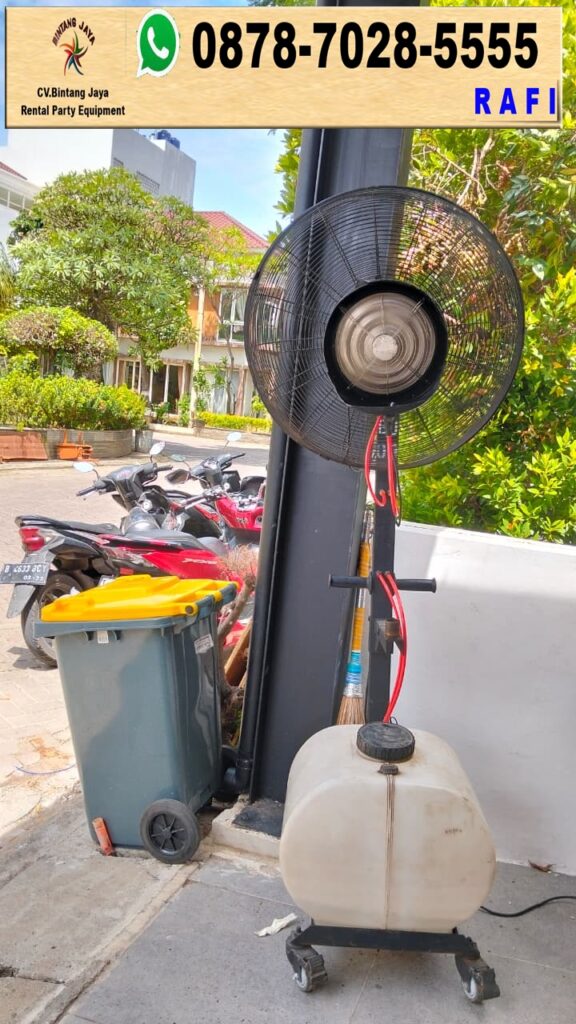Pusat Jasa Sewa Misty Fan Kipas Uap Air Sejuk Jakarta