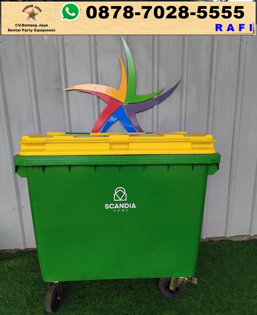 Pusat Sewa Tong Sampah Jumbo 660 Liter Di Jakarta
