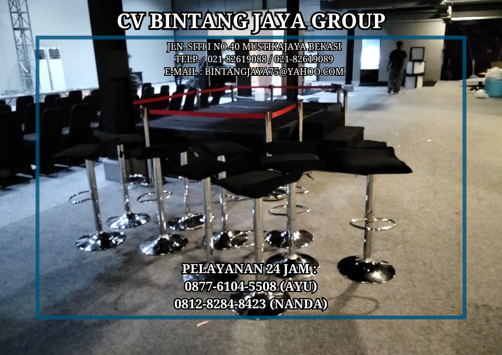 RENTAL SEWA ROPE STAND PITA MERAH BOGOR