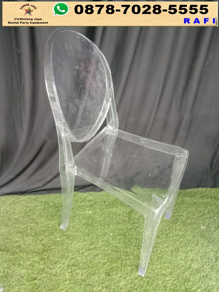 Rental Kursi Acrylic Type Olivia Dan Tiffany Jakarta