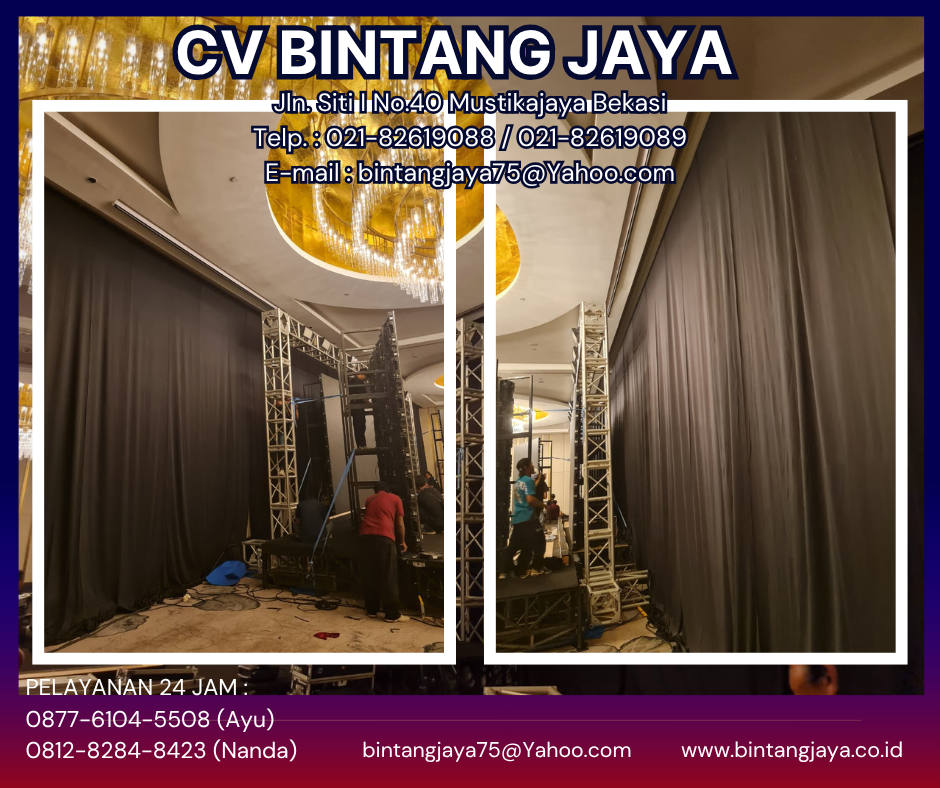 SEWA KARPET DAN TIRAI HITAM JAKARTA