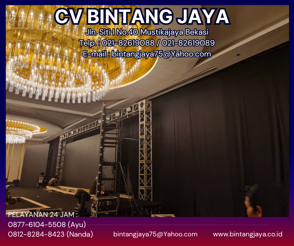 SEWA KARPET DAN TIRAI HITAM JAKARTA