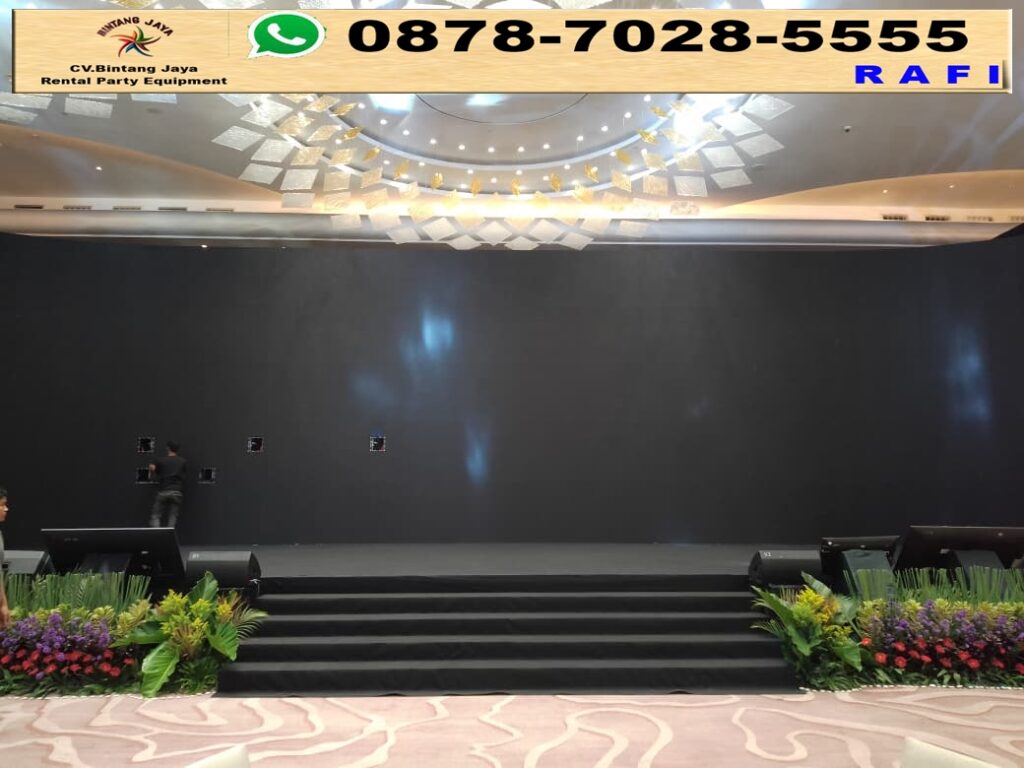 Sewa Panggung Lengkap Mini Garden Bunga Fresh Kuningan Jakarta