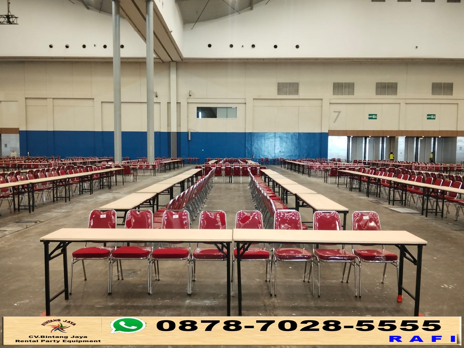Rental Meja Ibm HPL Dan Kursi Futura Polos Jakarta