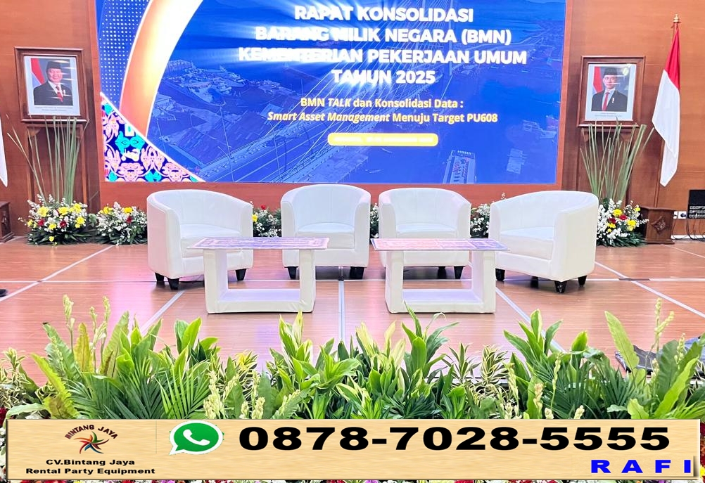 Rental Sofa Type Oval Kotak Dan Kursi Futura Polos Jakarta