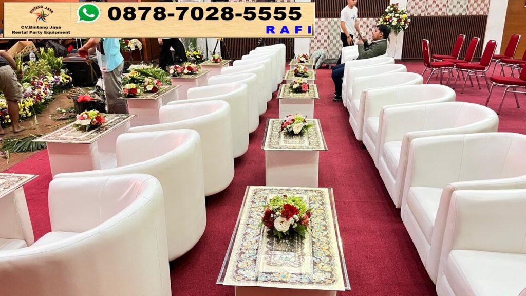 Rental Sofa Type Oval Kotak Dan Kursi Futura Polos Jakarta